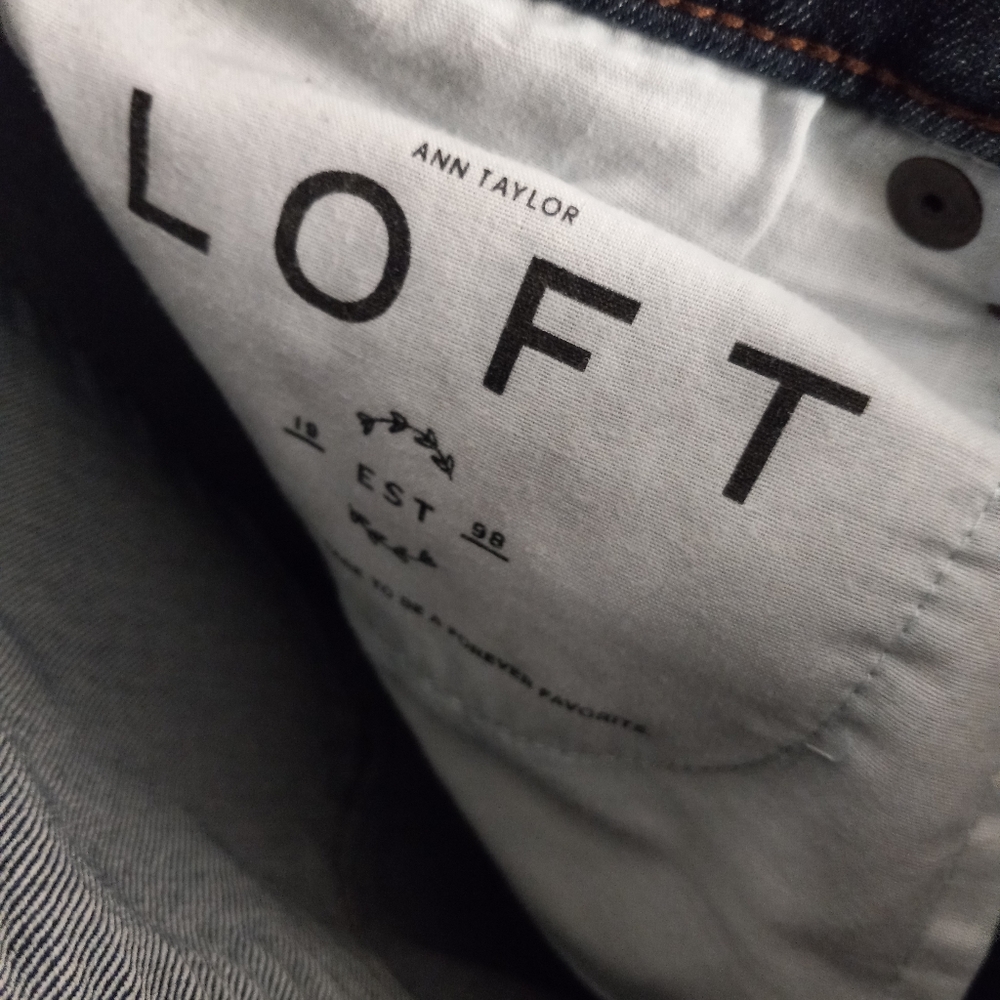 Loft modern skinny jeans
